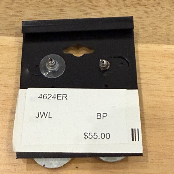 Clear Crystal Rhinestone Pear Drop Dangle Earrings Bridal Pageant Prom Party NEW - Picture 9 of 9